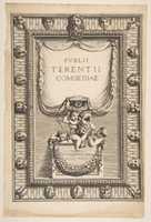 Free download Title Page: Comedies of Terence (Publii Terentii Comoediae) free photo or picture to be edited with GIMP online image editor
