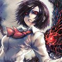 Tema bersayap Tokyo Ghoul Touka skrin 1280x720 untuk sambungan kedai web Chrome dalam OffiDocs Chromium