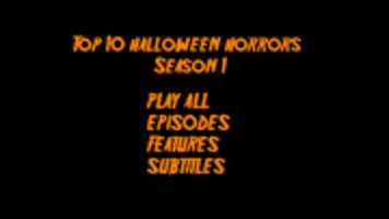 Free download Top 10 Halloween Horrors Season 1 Blu-ray Menu #1 free photo or picture to be edited with GIMP online image editor