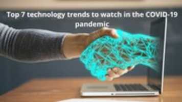 Free download Top 7 Technology Trends To Watch In The COVID 19 Pandemic free photo or picture to be edited with GIMP online image editor