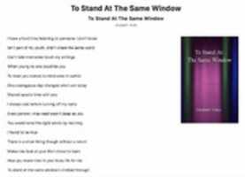 Free download To Stand At The Same Window free photo or picture to be edited with GIMP online image editor