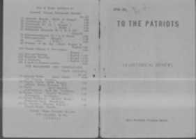 Free download To the Patriots (English) Edition-unknown (Date unknown) free photo or picture to be edited with GIMP online image editor