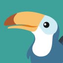 Schermata di apprendimento della lingua Toucan per l'estensione Chrome Web Store in OffiDocs Chromium