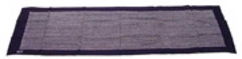 Free download Towel (tenugui) with Pattern of Floral Stripes of Stylized Wisteria in White on Dark Blue Ground free photo or picture to be edited with GIMP online image editor