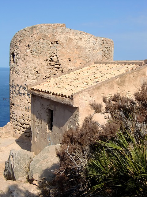 Free download tower cala en basset protection free picture to be edited with GIMP free online image editor