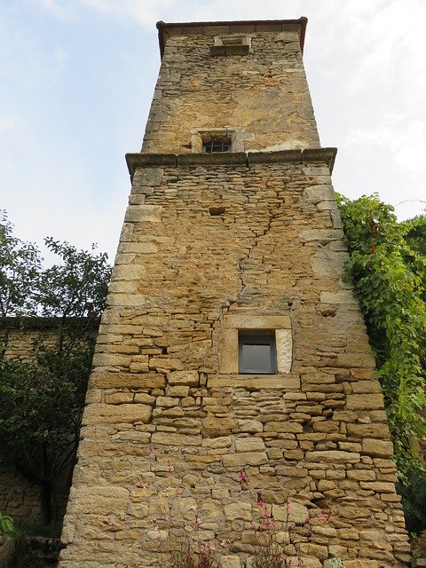 Free download tower chateauneuf en auxois wall free picture to be edited with GIMP free online image editor