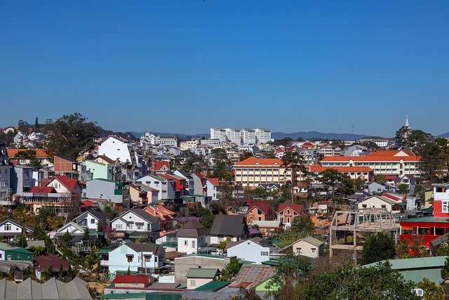 Free download town houses village shelter da lat free picture to be edited with GIMP free online image editor