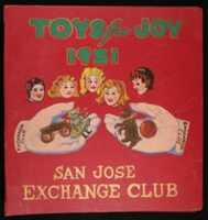 Free download Toys for Joy 1951 scrapbook (San Jose Exchange Club) free photo or picture to be edited with GIMP online image editor