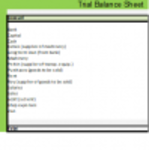 Scarica gratuitamente il modello Trail Balance Sheet Microsoft Word, Excel o Powerpoint gratuito per essere modificato con LibreOffice online o OpenOffice Desktop online