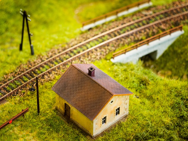 免费下载火车模型铁路微型玩具免费图片可使用 GIMP 免费在线图像编辑器进行编辑