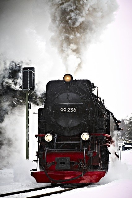 Free download train railway steam locomotive rail free picture to be edited with GIMP free online image editor