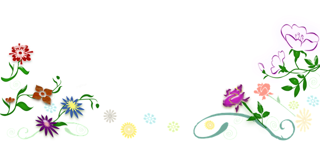 Free download Transparency Flowers Copyspace -  free illustration to be edited with GIMP free online image editor