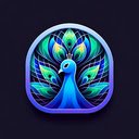 Transparent Peacock Overlays  screen for extension Chrome web store in OffiDocs Chromium