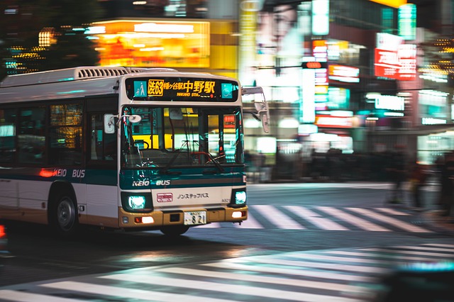 Free download transportation bus shibuya crossing free picture to be edited with GIMP free online image editor