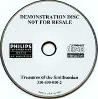 Free download Treasures of the Smithsonian (310-690-010-2) (Demonstration Disc) (USA) [Scans] free photo or picture to be edited with GIMP online image editor