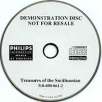 Free download Treasures of the Smithsonian (310-690-061-2) (Demonstration Disc) (USA) [Scans] free photo or picture to be edited with GIMP online image editor