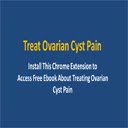 Treat Ovarian Cyst Pain  screen for extension Chrome web store in OffiDocs Chromium