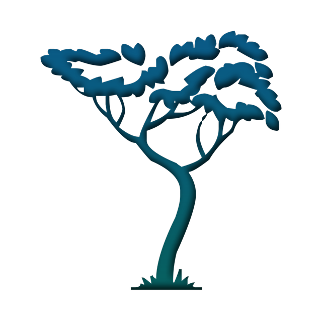 免费下载树剪影叶子 - 使用 GIMP 免费在线图像编辑器编辑的免费插图