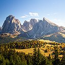 Trees near mountains in the Dolomites, Italy  screen for extension Chrome web store in OffiDocs Chromium