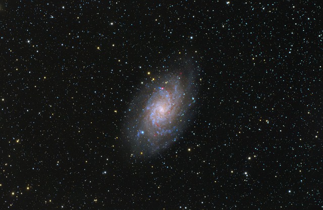Free download triangulum galaxy universe stars free picture to be edited with GIMP free online image editor