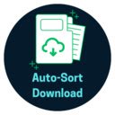 TriAuto des Téléchargements  screen for extension Chrome web store in OffiDocs Chromium