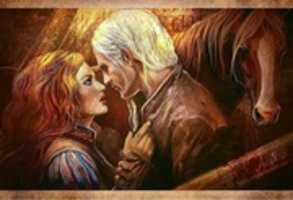Free download Triss Merigold and Geralt free photo or picture to be edited with GIMP online image editor