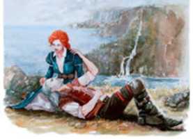 Free download Triss Merigold and Geralt of Rivia [ Fanart ] free photo or picture to be edited with GIMP online image editor