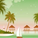 Tropical Paradise Difference  screen for extension Chrome web store in OffiDocs Chromium