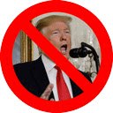 Skrin Trump Blocker untuk sambungan kedai web Chrome dalam OffiDocs Chromium