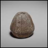 Free download Truncated-biconical spindle-whorl with flat base free photo or picture to be edited with GIMP online image editor