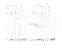 Free download Trust No Body Not Even Yourself free photo or picture to be edited with GIMP online image editor