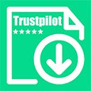 Trustpilot Reviews Exporter  screen for extension Chrome web store in OffiDocs Chromium