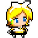 Écran Tumblr Shimeji Kagamine Rin pour l'extension Chrome Web Store dans OffiDocs Chromium