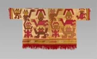 Free download Tunic with Crescent Headdress Figures and Felines free photo or picture to be edited with GIMP online image editor