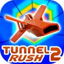 Tunnel Rush 2 Game Rotate to match colors and break through obstacles!  screen for extension Chrome web store in OffiDocs Chromium