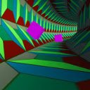 Tunnel Rush Poki Game  screen for extension Chrome web store in OffiDocs Chromium