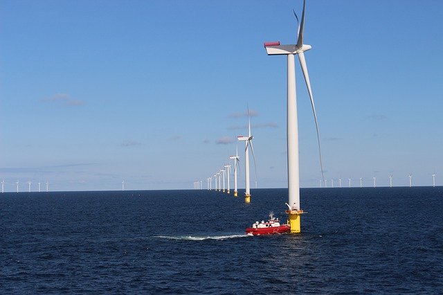 Free download turbine till wind farm anholt free picture to be edited with GIMP free online image editor