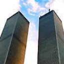 Twin Towers in NYC Night Skyline  screen for extension Chrome web store in OffiDocs Chromium