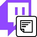 Twitch Notes  screen for extension Chrome web store in OffiDocs Chromium