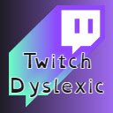 Twitch OpenDyslexic  screen for extension Chrome web store in OffiDocs Chromium