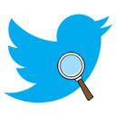 Twitter-accountdetectiescherm voor extensie Chrome-webwinkel in OffiDocs Chromium