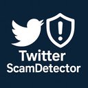 Twitter Scam Detector  screen for extension Chrome web store in OffiDocs Chromium