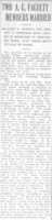 Libreng pag-download Dalawang Miyembro ng Faculty ng AC Nagpakasal Ang Fargo Forum At Araw-araw na Republikano (Fargo, N. D), 1904 libreng larawan o larawan na ie-edit gamit ang GIMP online na editor ng imahe