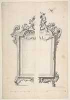 Free download Two Alternative Designs for a Mirror or Screen with Family Coat of Arms free photo or picture to be edited with GIMP online image editor