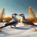 Two birds wallpaper  screen for extension Chrome web store in OffiDocs Chromium