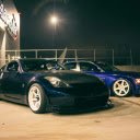 two blue and purple cars  screen for extension Chrome web store in OffiDocs Chromium