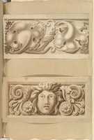Free download Two Carved Stone Ornamental Panels free photo or picture to be edited with GIMP online image editor