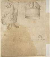 Free download Two Designs for the Handle of a Sword (recto); Two Designs for Helmets (verso) free photo or picture to be edited with GIMP online image editor