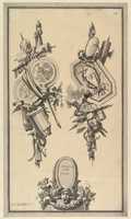 Free download Two Designs for Trophies and a Cartouche free photo or picture to be edited with GIMP online image editor