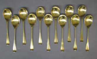 Free download Two dessert spoons free photo or picture to be edited with GIMP online image editor
